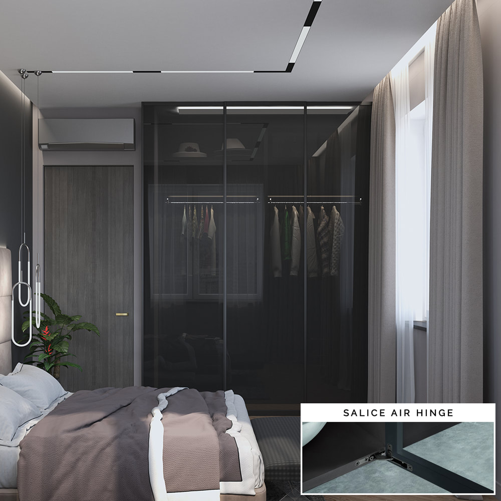 The AluGlass - Aluminium framed glass panel