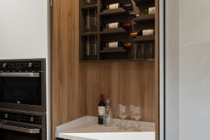 Modular wine storage in home design