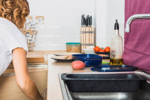 Get rid of wasted steps in kitchen