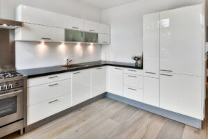 High gloss kitchen